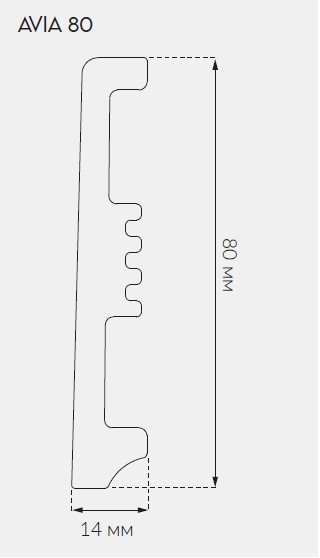 AVIA ST810 Белый 8 CМ