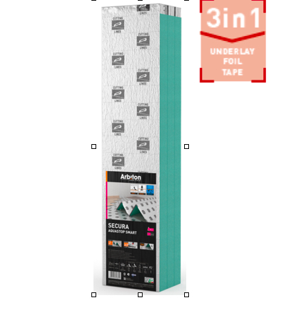 Arbiton SECURA AQUASTOP SMART для SPC-ламінату 2,2 мм